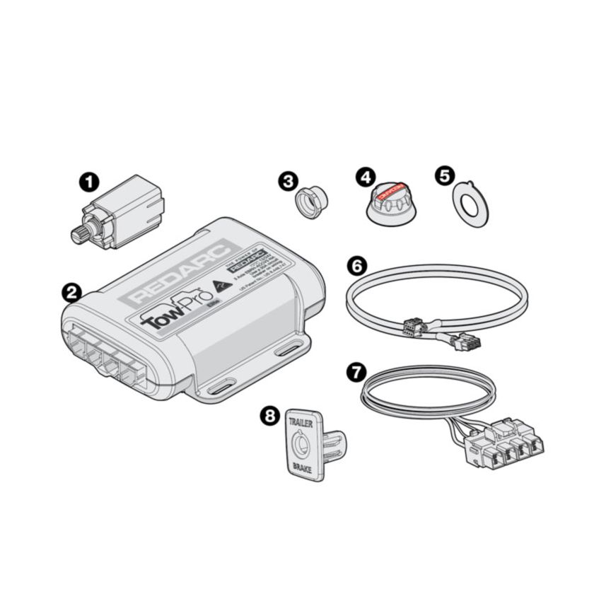 REDARC Tow-Pro Elite Electric Brake Controller EBRH-ACCV3-NA