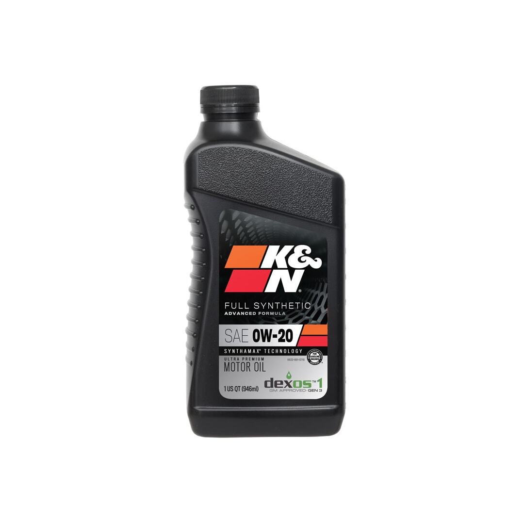 K&N Synthetic Motor Oil 0W-20, 1 Quart 104105