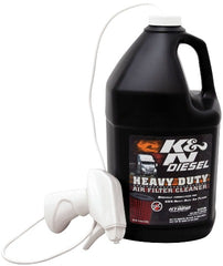 K&N 99-0638 Heavy Duty Filter Cleaner; DryFlow 1 gal; 128 oz