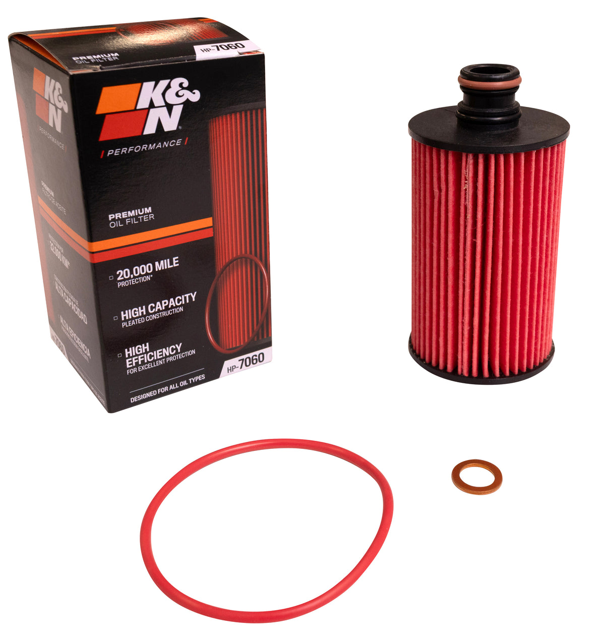K&N Performance Cartridge Oil Filter HP-7060