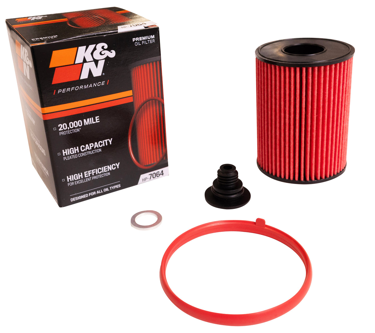 K&N Performance Cartridge Oil Filter HP-7064