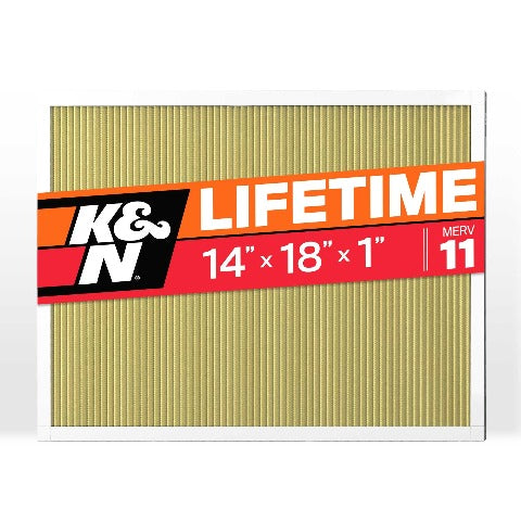 K&N HVC-11418 HVAC Filter; 14 x 18 x 1, MERV 11