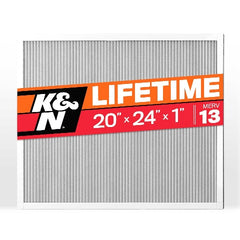 K&N HVC-13-12024 HVAC Filter; 20 x 24 x 1, MERV 13