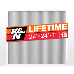 K&N HVC-13-12424 HVAC Filter; 24 x 24 x 1, MERV 13