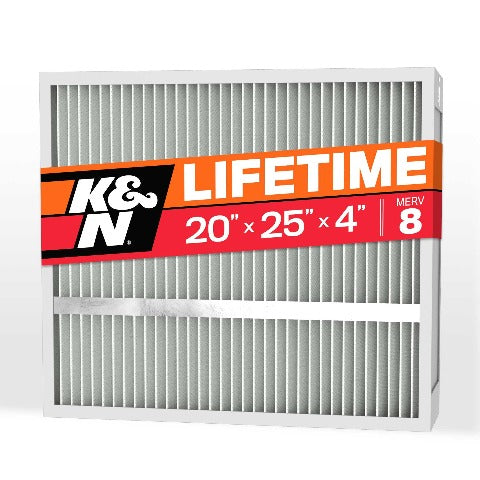 K&N HVC-8-42025 HVAC Filter; 20 x 25 x 4, MERV 8