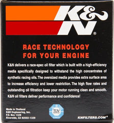 K&N KN-138 Oil Filter