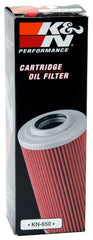 K&N KN-650 Powersports Cartridge Oil Filter