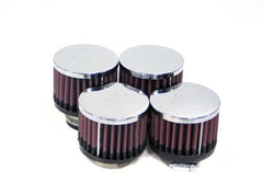 K&N RC-0884 Universal Chrome Filter