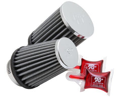 K&N RC-1289 Universal Chrome Filter