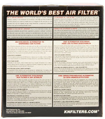 K&N RC-2382 Universal Clamp-On Air Filter