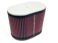 K&N RD-4650 Dual Flange Oval Universal Air Filter