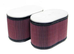K&N RD-4669 Dual Flange Oval Universal Air Filter