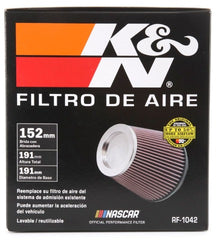 K&N RF-1042 Universal Clamp-On Air Filter