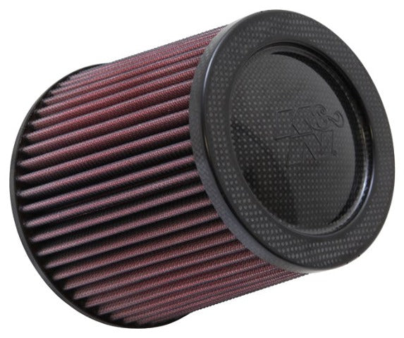 K&N RP-5044 Universal Air Filter-Carbon Fiber Top and Base