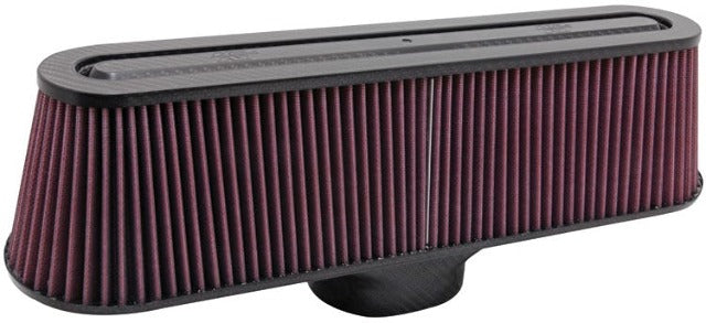 K&N RP-5135 Universal Air Filter-Carbon Fiber Top and Base
