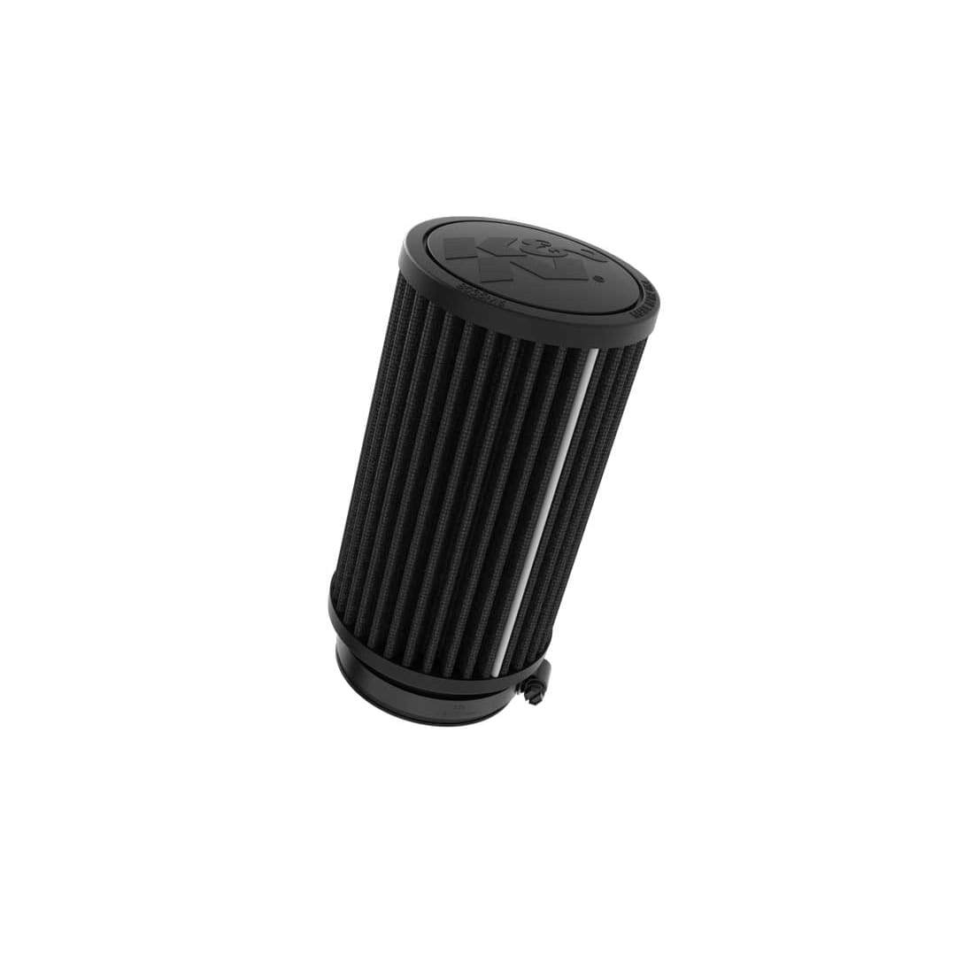 K&N Dryflow Universal Clamp-On Air Filter, 2-1/2 in. Flange, 6 in. Height RU-3131HBK