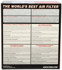 K&N RU-4950 Universal Clamp-On Air Filter