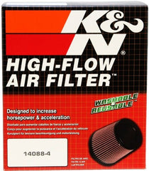 K&N RU-5141 Universal Clamp-On Air Filter