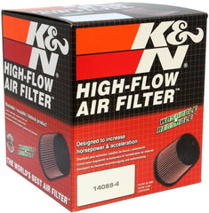 K&N RU-5141 Universal Clamp-On Air Filter