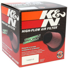 K&N RU-5173 Universal Clamp-On Air Filter