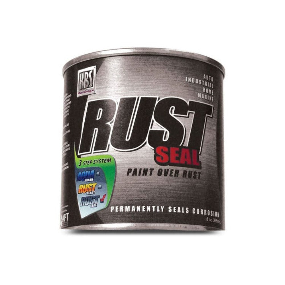 KBS Coatings RustSeal - 8oz - Satin Black 4202