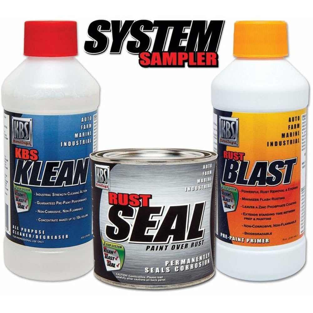 KBS Coatings System Sampler - Safety Blue 50010