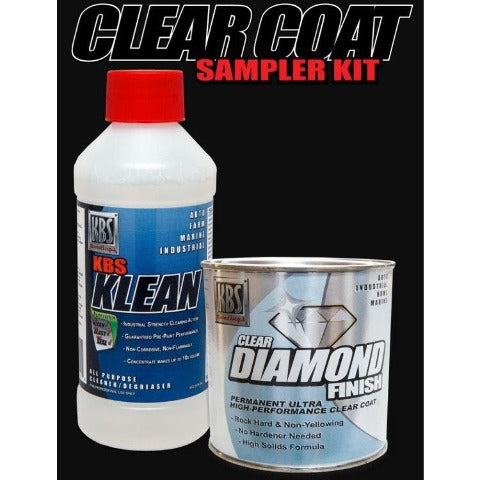 KBS Coatings Clear Coat Sampler Kit 50041