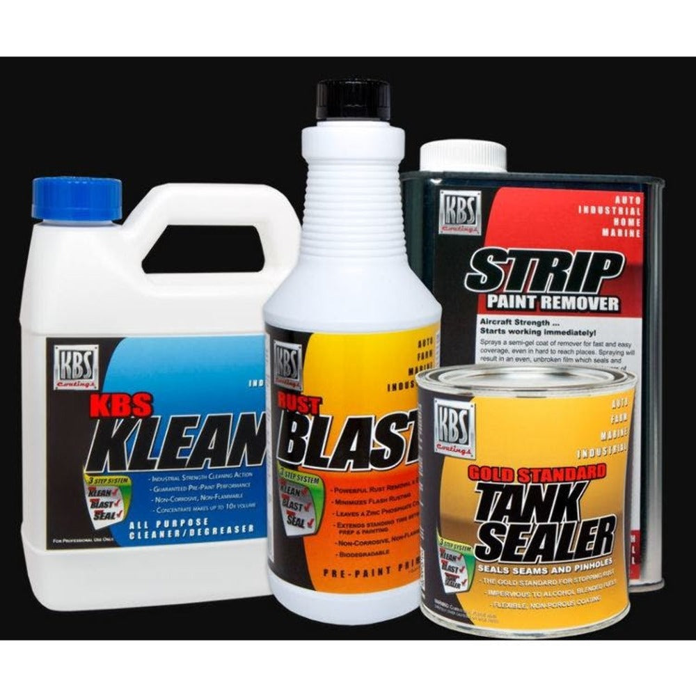 KBS Coatings Large Cycle Tank Sealer PLUS Kit 52055