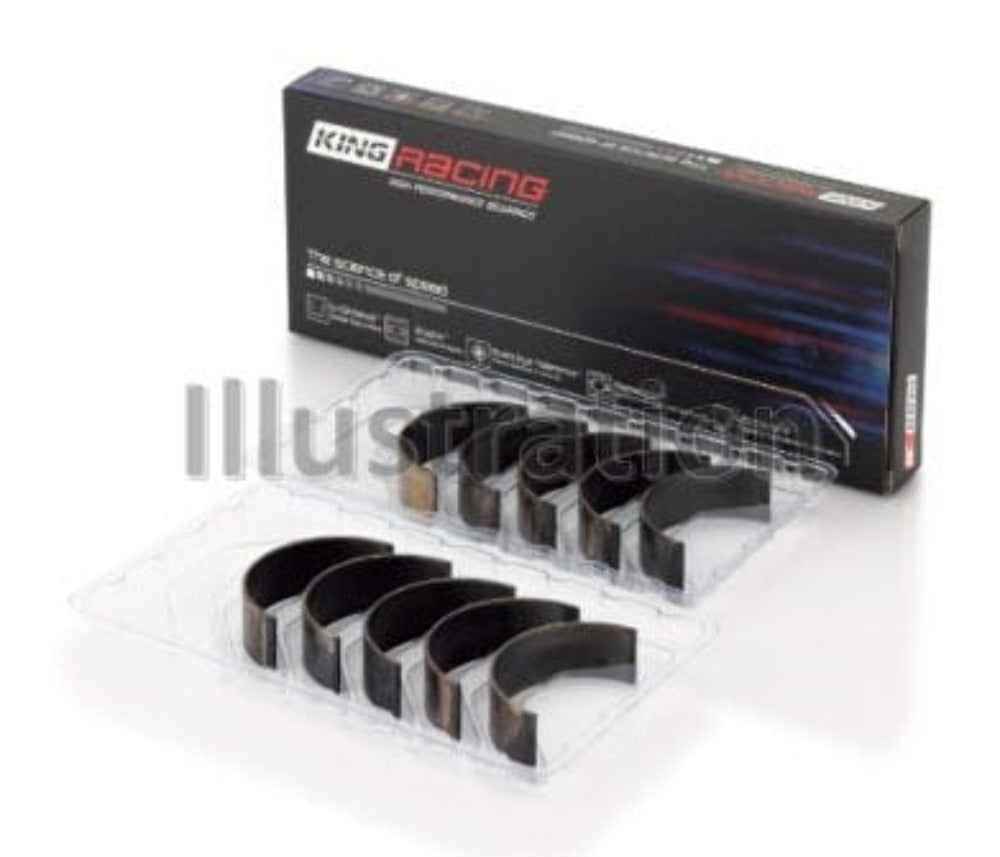 King Engine Bearings Inc CR 505XP STDX CONNECTING ROD BEARING SET For AUDI ABB, ABM, ADP, PP, RN