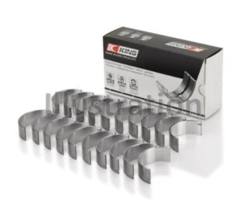 King Engine Bearings Inc CR1316SI CONNECTING ROD BEARING SET For FORD 415 (OD+.002 inch)