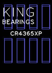 King Engine Bearings Inc CR4365XP.026 CONNECTING ROD BEARING SET For FORD ZETEC S/ECOBOOST1.6
