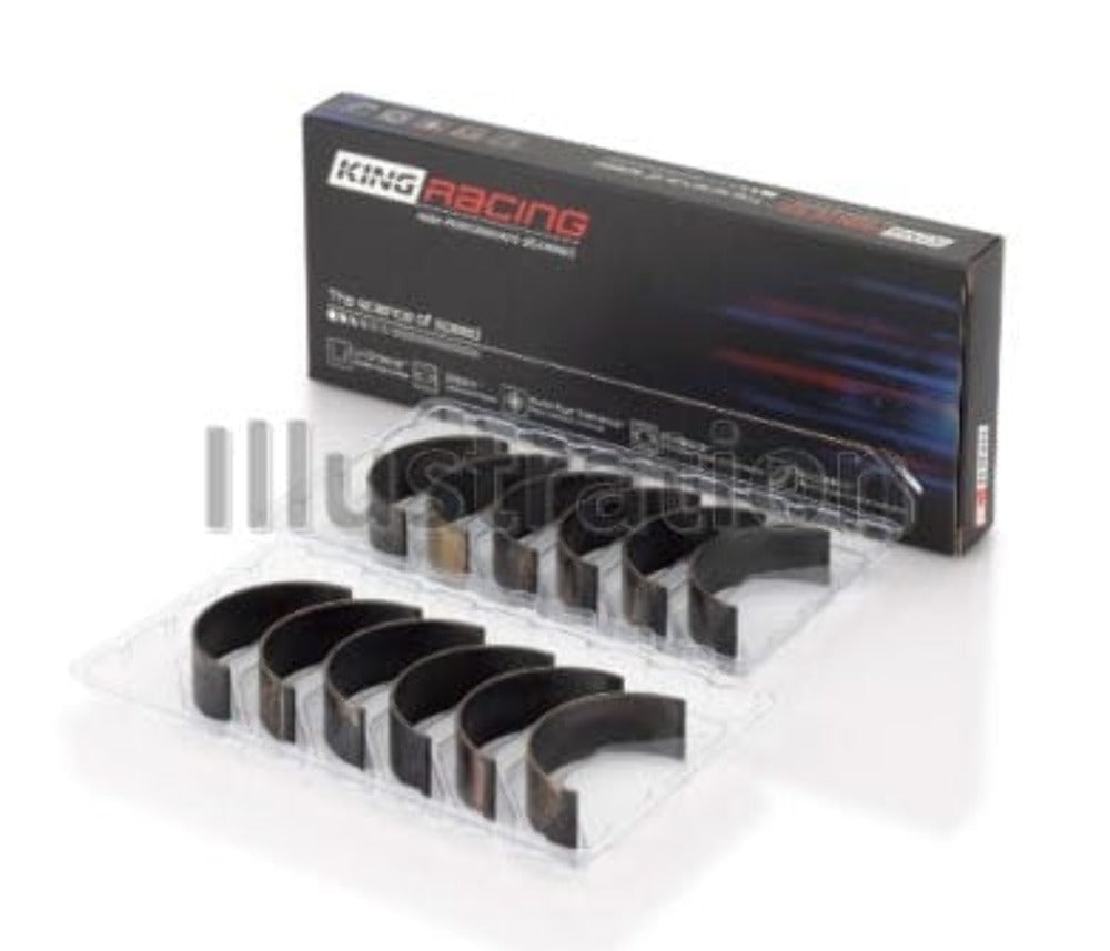 King Engine Bearings Inc CR6640XP.026 CONNECTING ROD BEARING SET For BMW M20, M50 2.0L, 2.5L, 2.7L