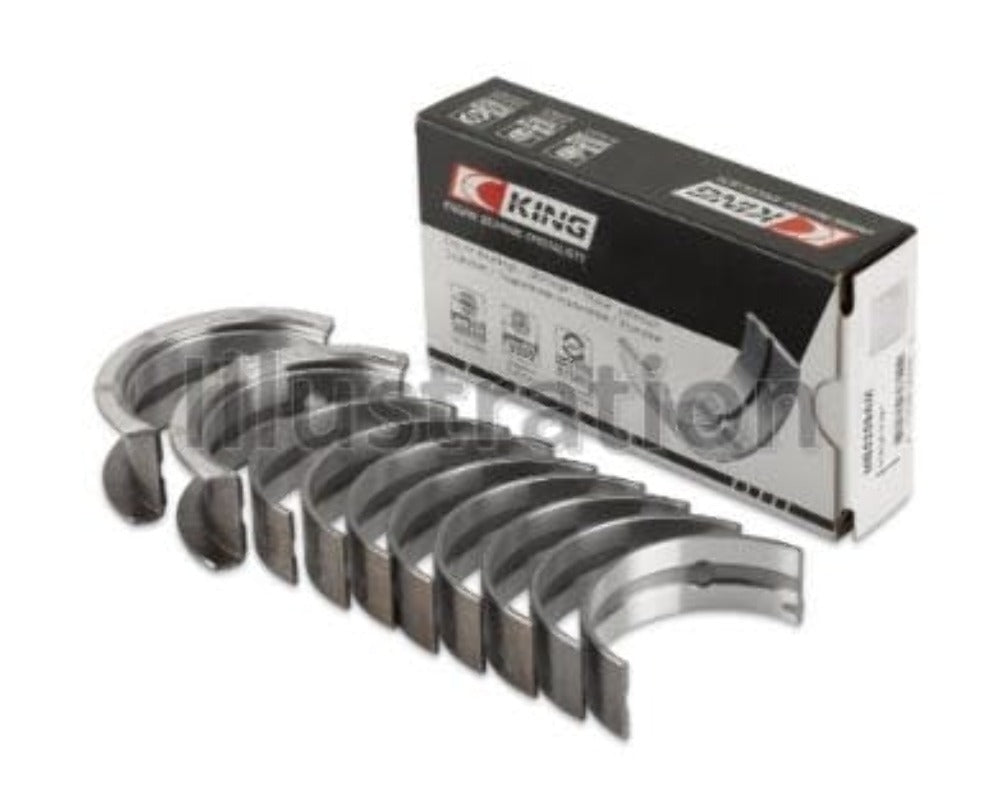 King Engine Bearings Inc MB 587AM0.25 MAIN BEARING SET For NISSAN L20B, Z20, Z22, Z24