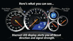 DISCONTINUED - K40 Platinum 360 Dual Custom Radar & Triple Laser Defense K40 360CD