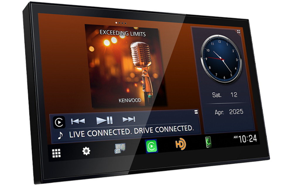 KENWOOD eXcelon Reference 8 Inch Direct Replacement Digital Multimedia Receiver DAX800XR