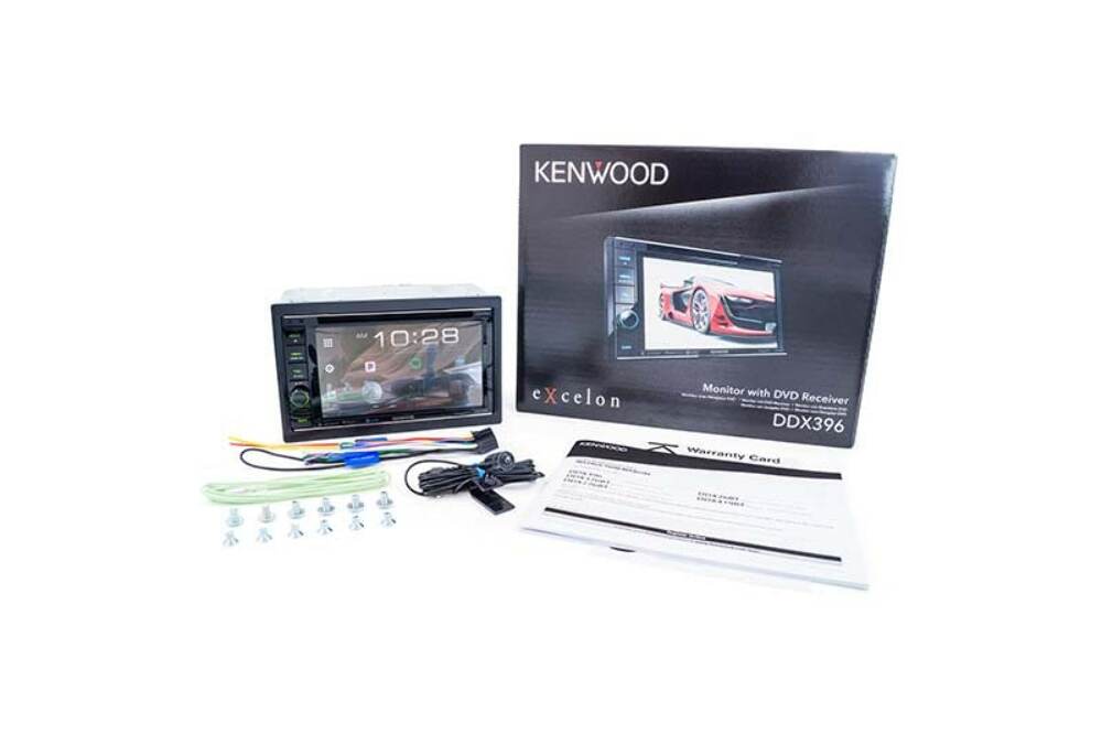 Kenwood Excelon DDX396 6.2 inch DVD Receiver with Bluetooth