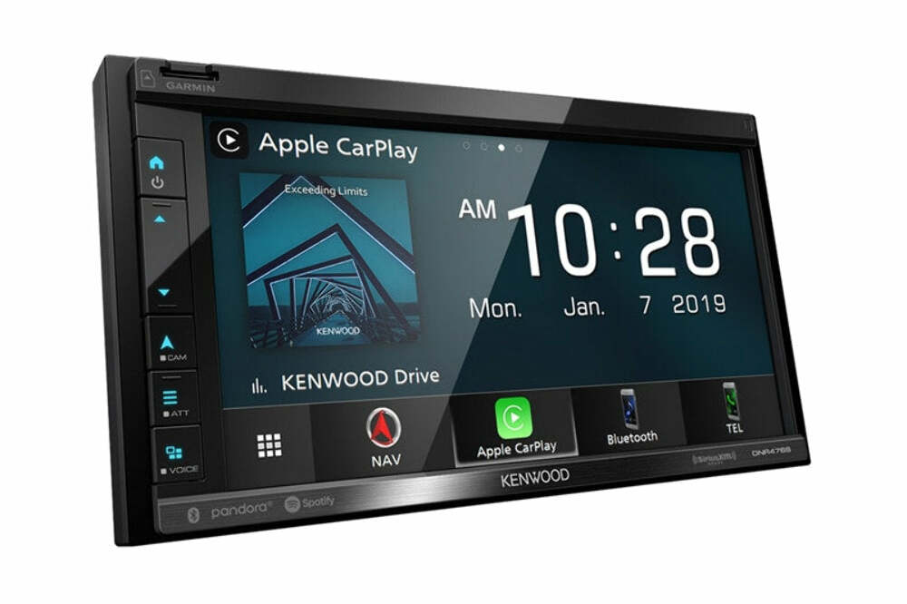 Kenwood DNR476S 2-DIN in-Dash Digital Media Navigation 6.8" Touchscreen Receiver