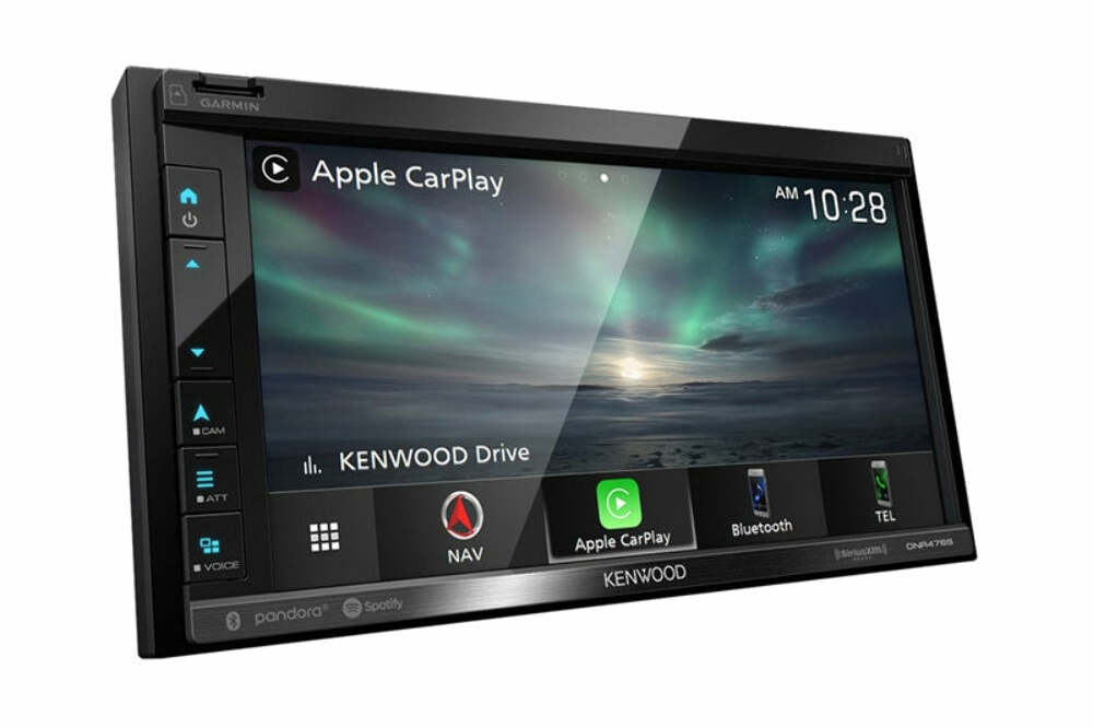 Kenwood DNR476S 2-DIN in-Dash Digital Media Navigation 6.8" Touchscreen Receiver