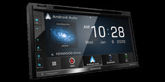 Kenwood DNX577S 6.8" Capacitive Touchscreen DVD Navigation Receiver | Apple CarPlay and Android Auto Compatible | Digital LED Backlit LCD Display