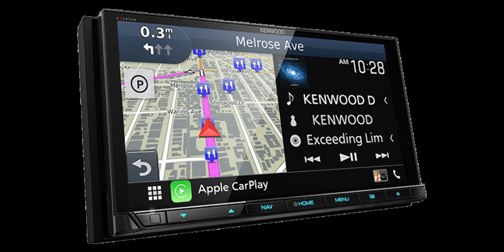 Kenwood Excelon DNX997XR 6.8 in. Navigation DVD Receiver with Bluetooth and HD Radio