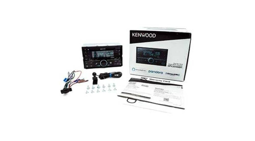 Kenwood DPX304MBT 2-Din Digital Media receiver with Bluetooth