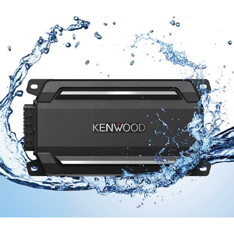 Kenwood 4-Channel Power Amplifier-KAC-M5014