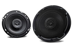 Kenwood KFC-1695PS 6.5 Inch 2 Way Car Speakers with 320 Watts Peak Power (Pair)