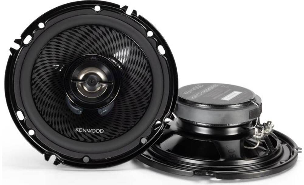 KENWOOD 6-1/2 Inch Round 2-Way Car Speakers KFC-1698RS