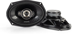 KENWOOD 6x9 Inch Oval 4-Way Car Speakers KFC-6988RS