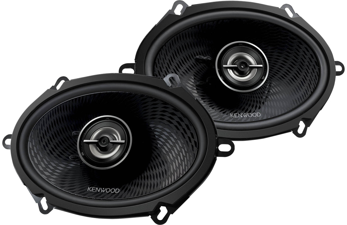 KENWOOD 5x7 Inch Oval Custom Fit 2-Way Car Speakers KFC-C5798RS