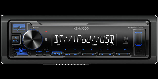 Kenwood KMM-BT232U Digital Media Receiver with Bluetooth