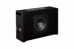 Kenwood P-W804B 8 Inch Oversized Car Audio Loaded Subwoofer in Ported Enclosure