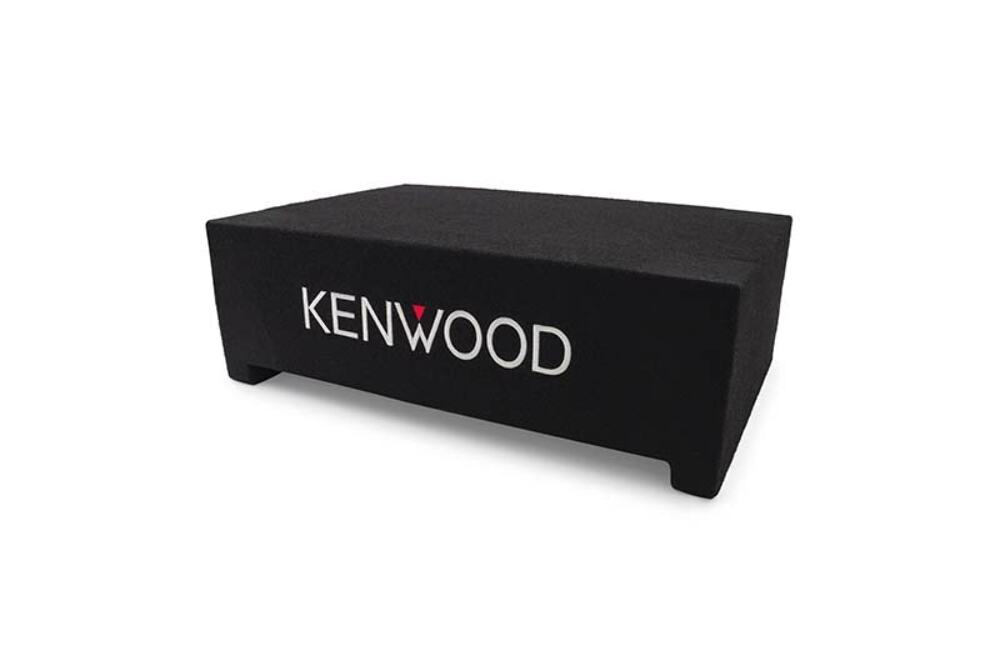 Kenwood P-W804B 8 Inch Oversized Car Audio Loaded Subwoofer in Ported Enclosure