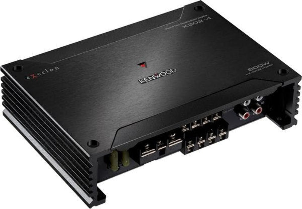 Kenwood Excelon X302-4 Class D 4-Channel Power Amplifier